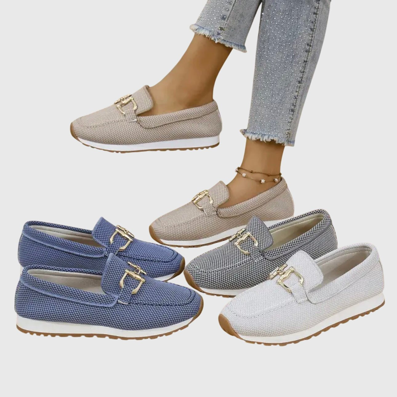 Damen Loafer Kettenschnalle | Orthopädisch Alternate
