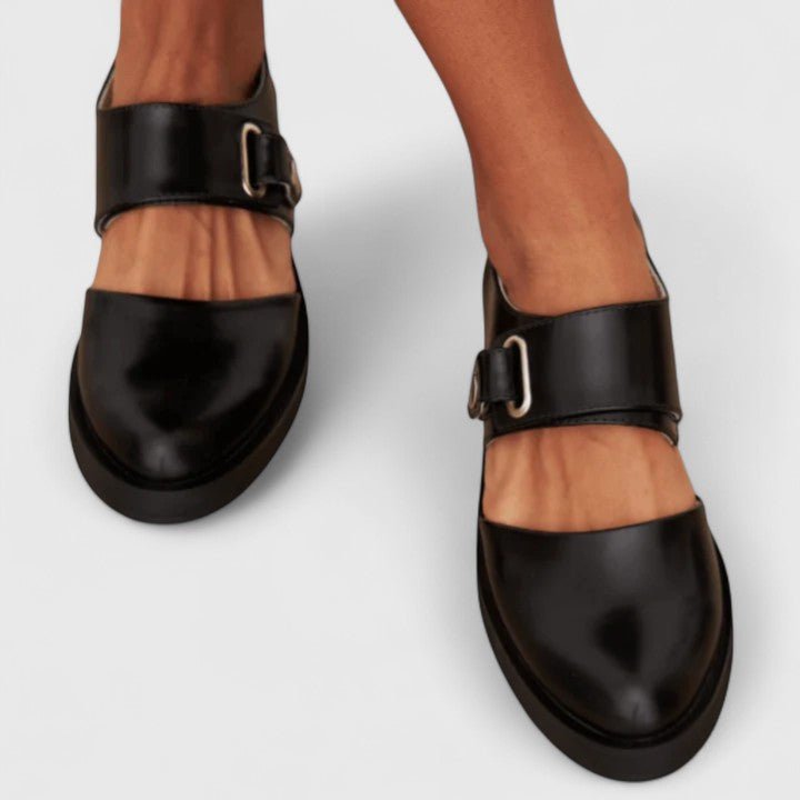 Damen Mary Jane Schuhe Cut-Out | Orthopädisch Front