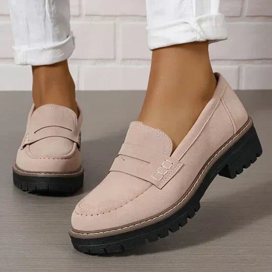 Damen Mokassins Orthopädisch | Keilsohle Angle