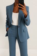 Damen Oversized Blazer Set | Klassisch