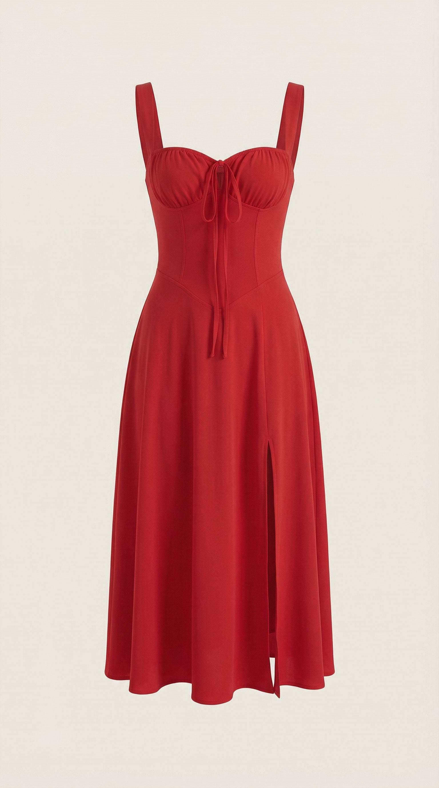Damen Schnür Midikleid | Ausgestellt View 15