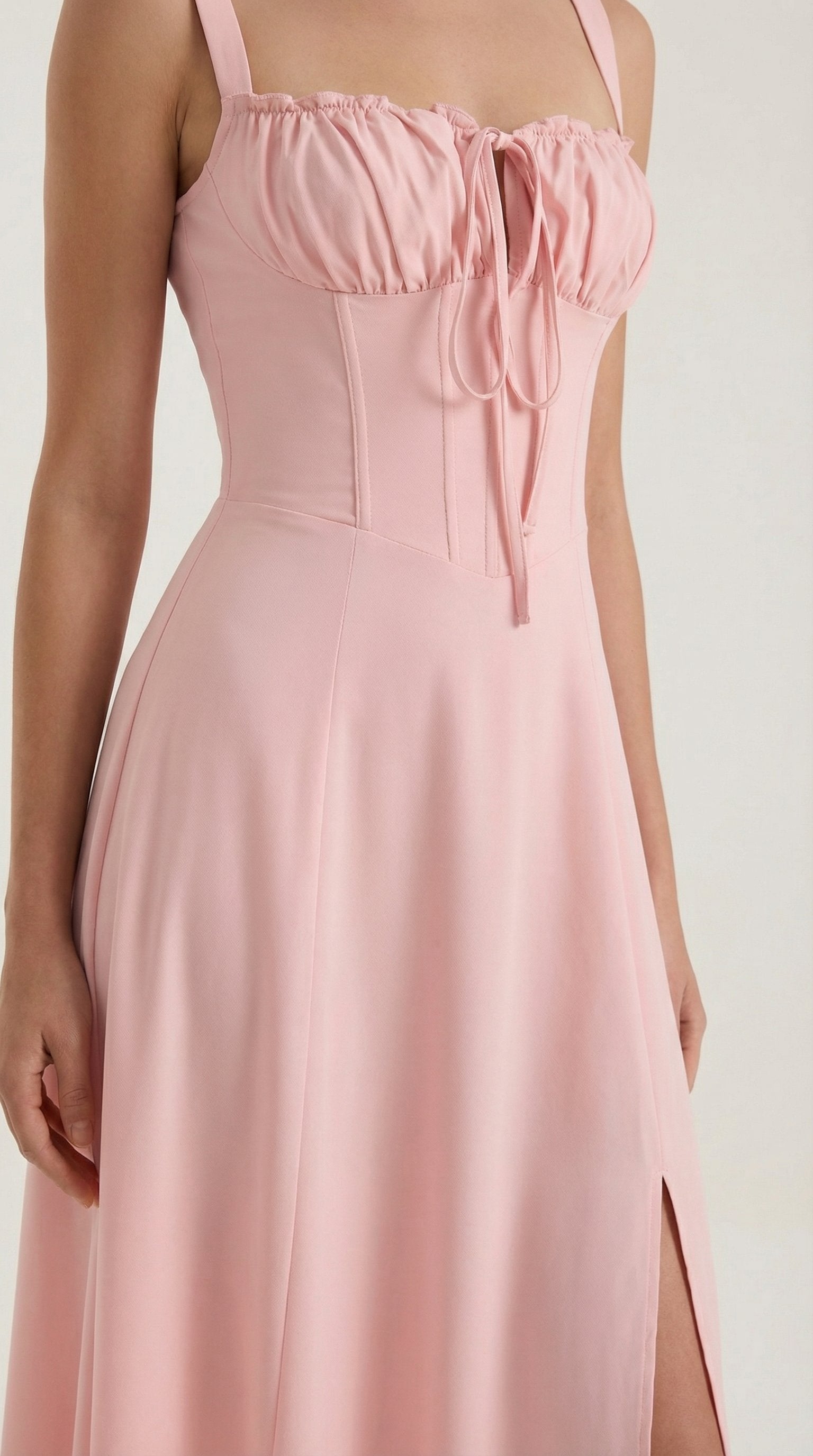 Damen Schnür Midikleid | Ausgestellt View 23