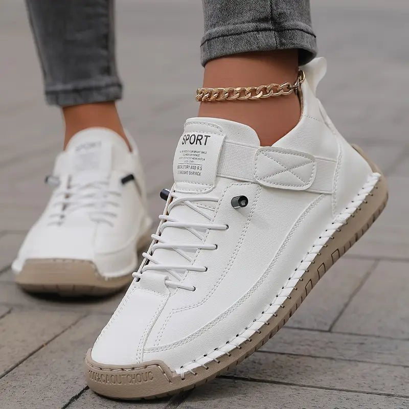 Damen Sneaker Handgenäht | Ergonomisch Angle