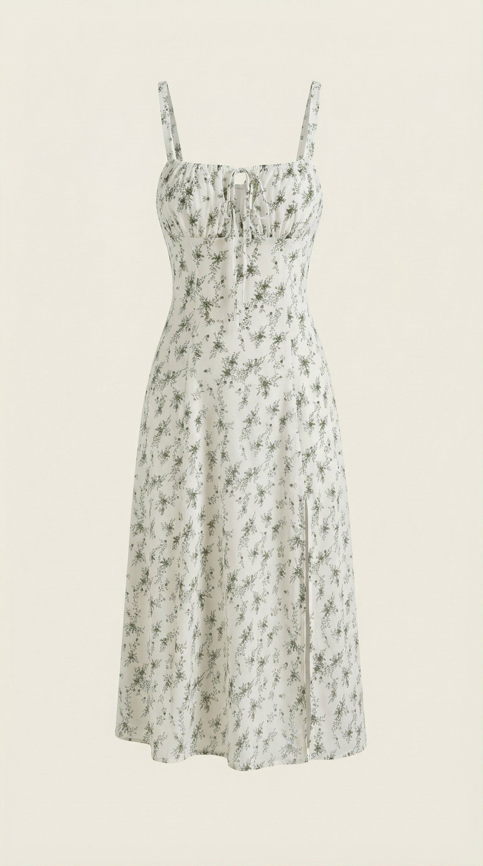 Damen Sommerkleid Seitenschlitz | Midi View 15