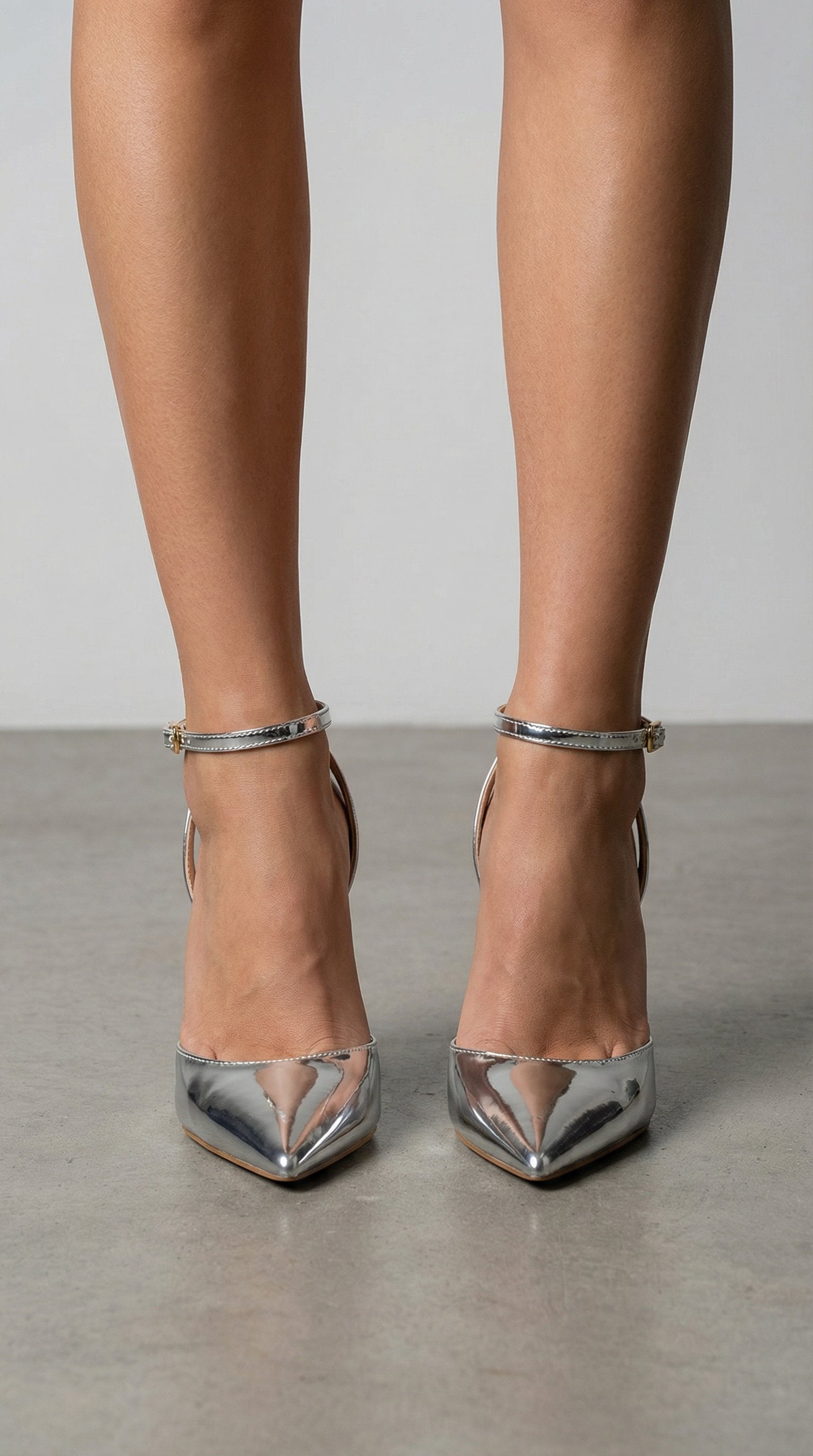 Damen Stiletto Pumps Roségold | Metallicfinish View 23