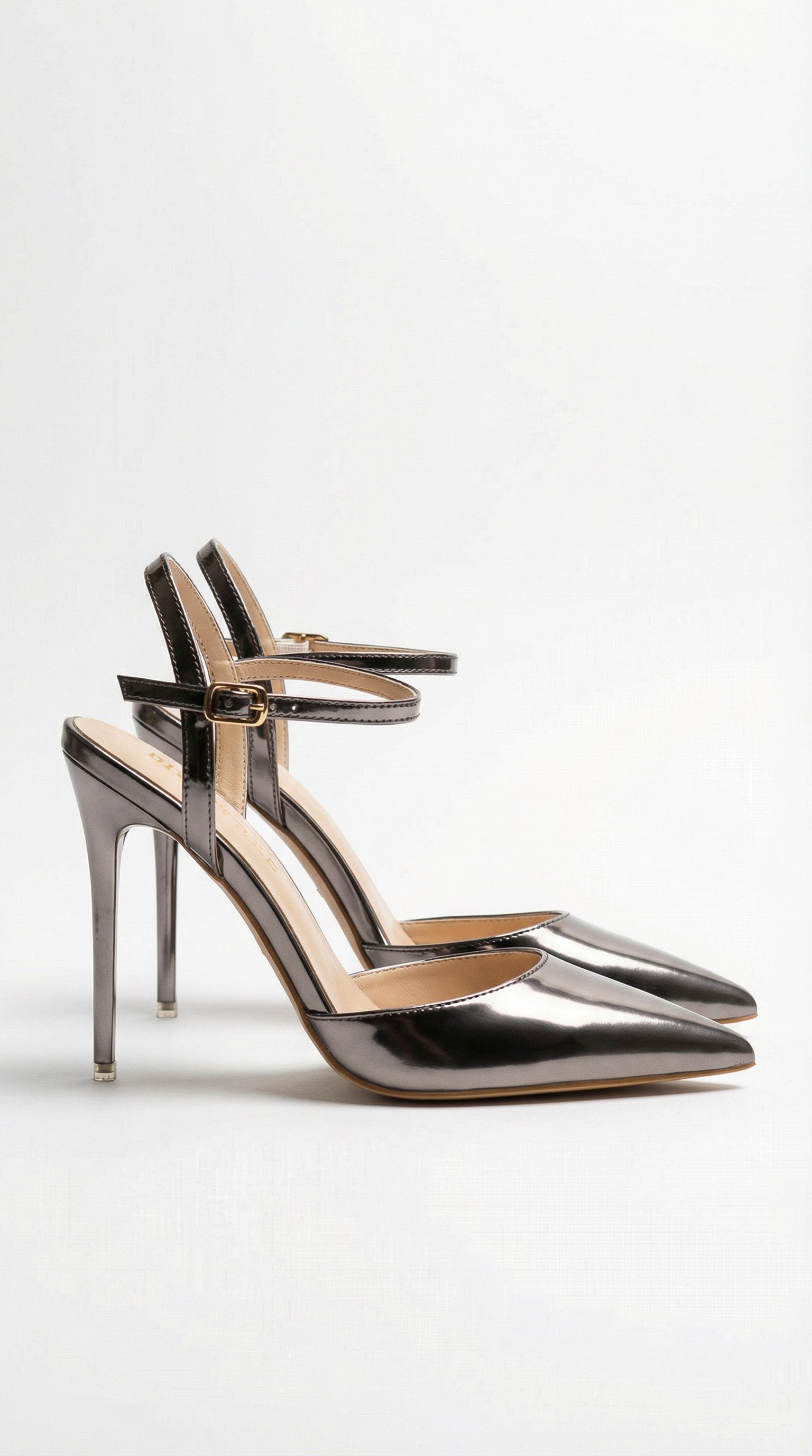 Damen Stiletto Pumps Roségold | Metallicfinish View 31