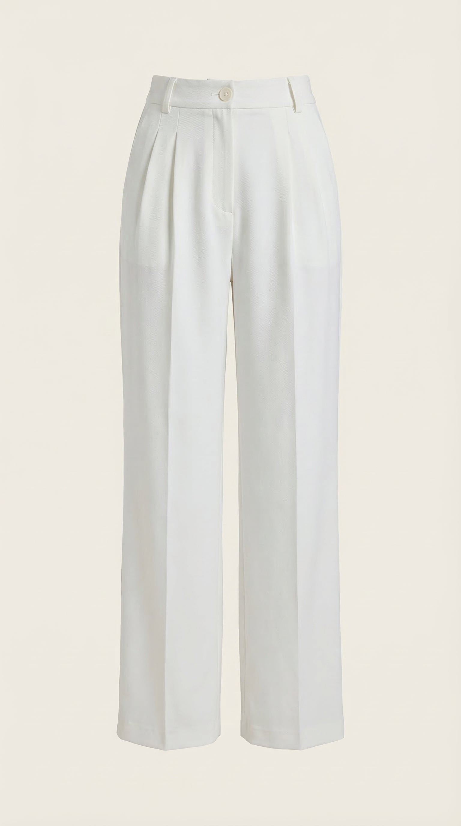 Damen Stoffhose weites Bein | Hoher Bund View 15