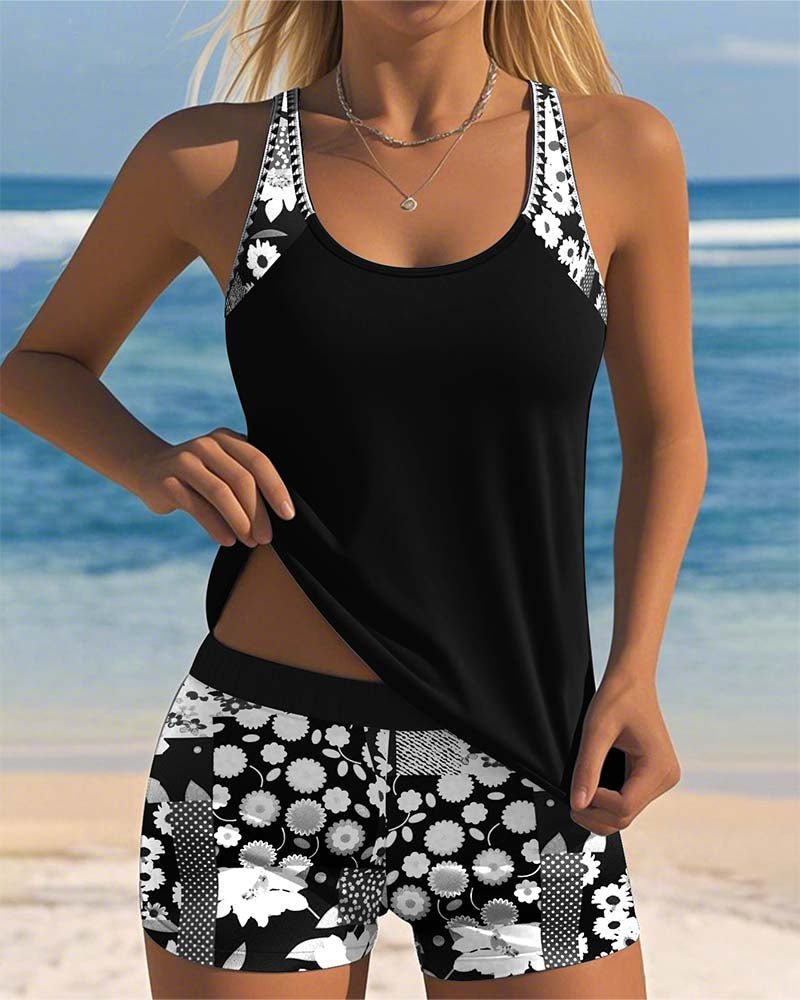 Damen Tankini-Set Schnürträger | Sportlich Alternate