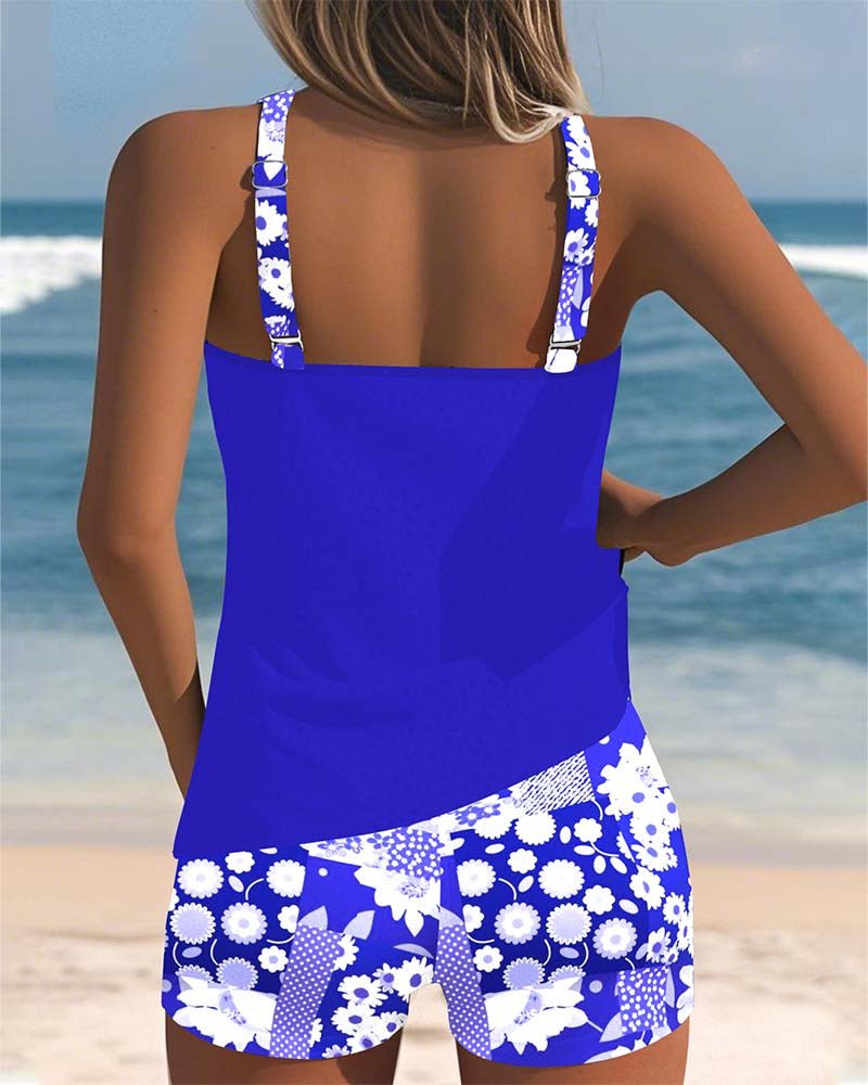 Damen Tankini-Set Schnürträger | Sportlich Angle