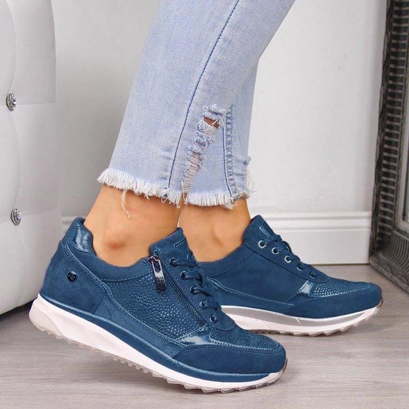 Damen Turnschuhe Strass-Verzierung | Orthopädisch Detail