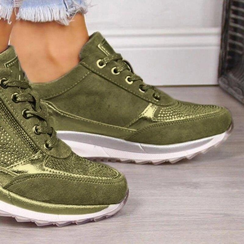 Damen Turnschuhe Strass-Verzierung | Orthopädisch Lifestyle