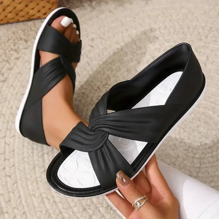 Damen Zehensandalen Gedrehte Riemen | Orthopädisch Lifestyle