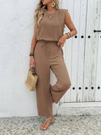 Damen Zweiteiler Spitzenbesatz | Elegant