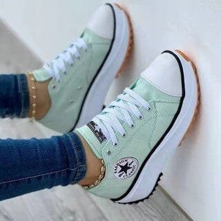 Eliza - Orthopädische Damen Turnschuhe mit Plateausohle Back