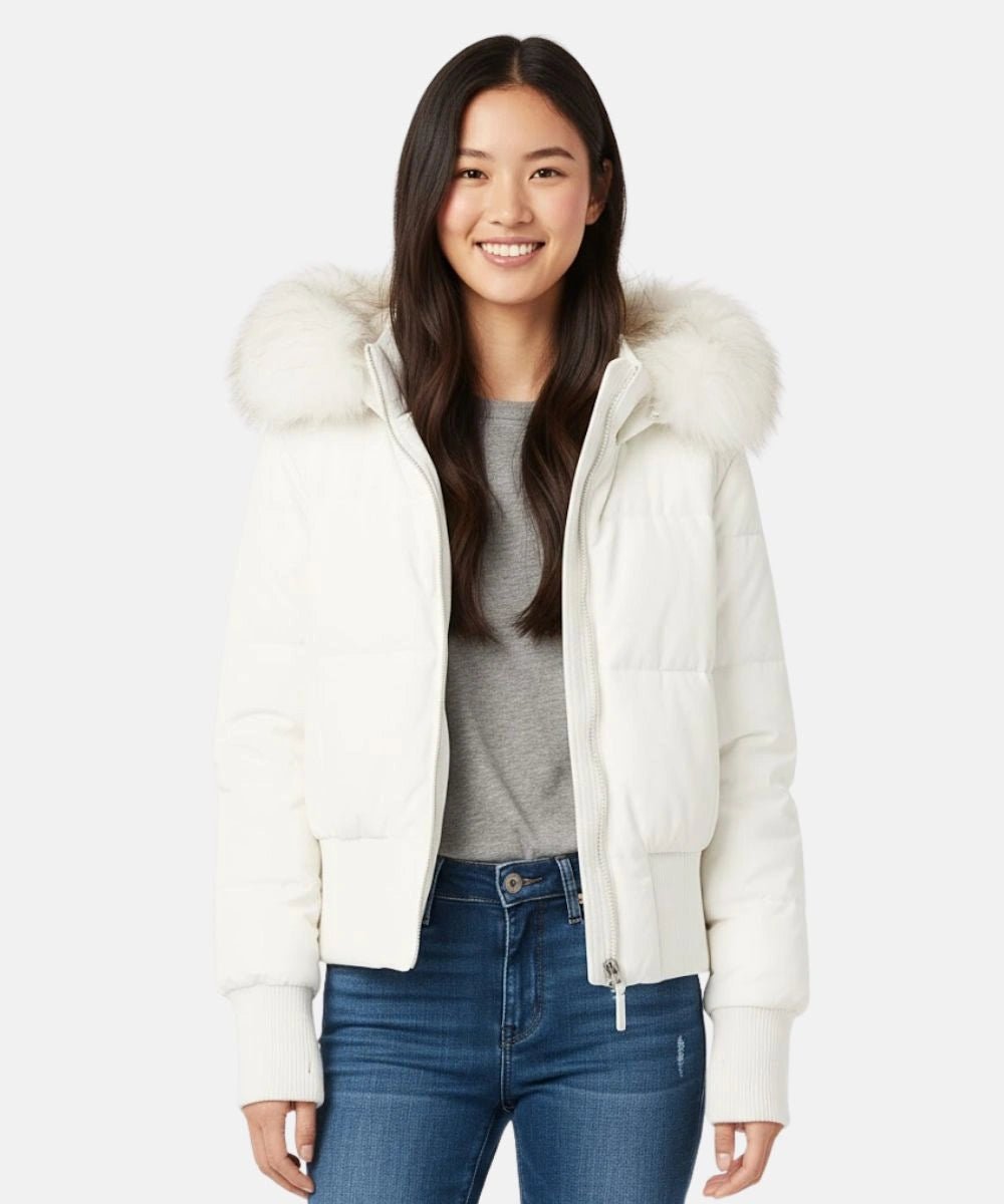 Frieda - Gesteppte Winterjacke mit Kapuze für Damen View 12