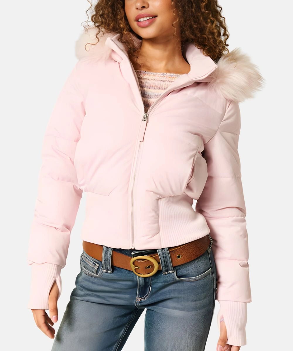 Frieda - Gesteppte Winterjacke mit Kapuze für Damen View 14