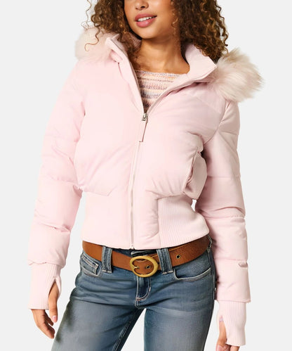 Frieda - Gesteppte Winterjacke mit Kapuze für Damen View 14