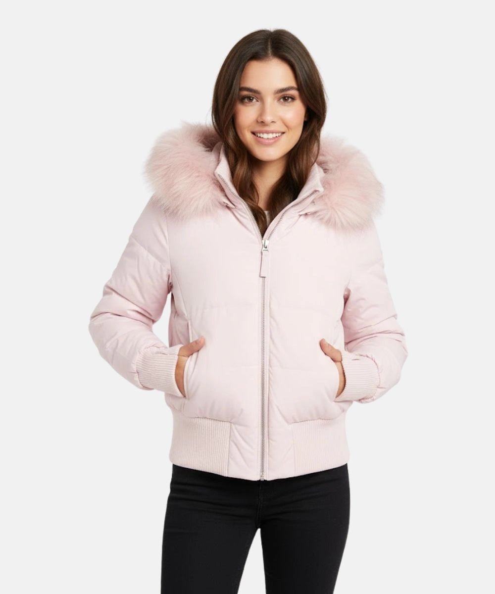 Frieda - Gesteppte Winterjacke mit Kapuze für Damen View 16