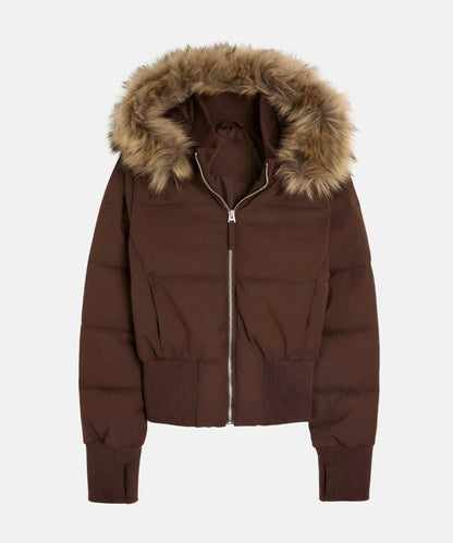 Frieda - Gesteppte Winterjacke mit Kapuze für Damen View 20
