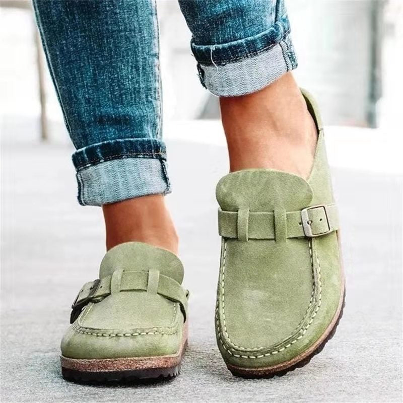 Orthopädische Mokassins Herren Slip-on mit Schnalle
