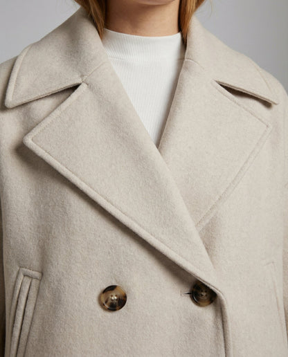 Greta - Klassische Damen Jacke mit Doppelreiher Full