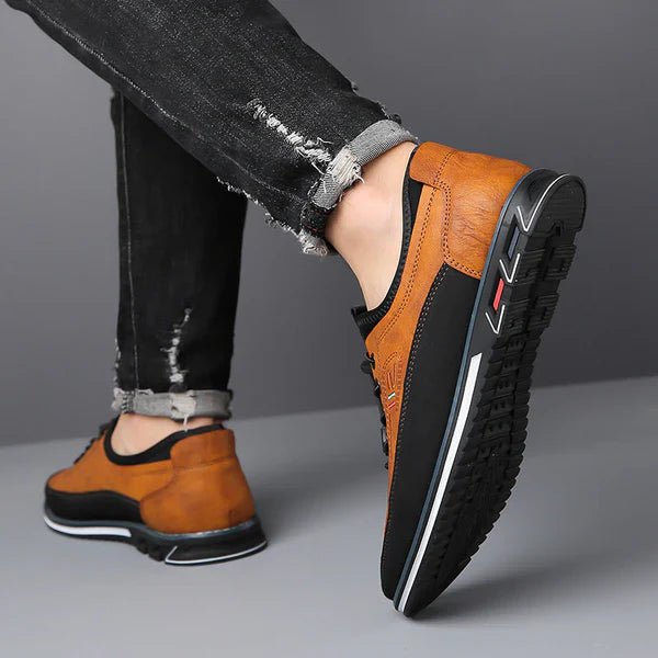 Herren Oxford-Schuhe Zweifarbig | Handgefertigt Front