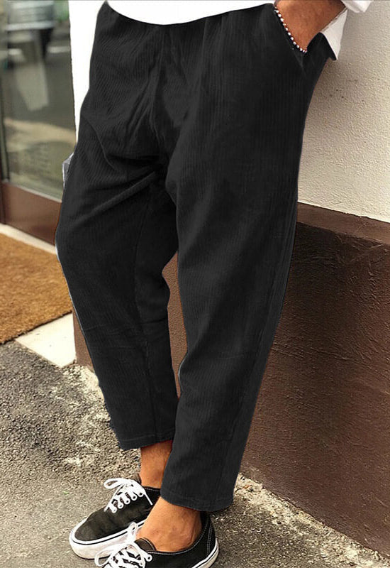 Herrenhose mit Gummibund knöchellang – Ansicht 5
