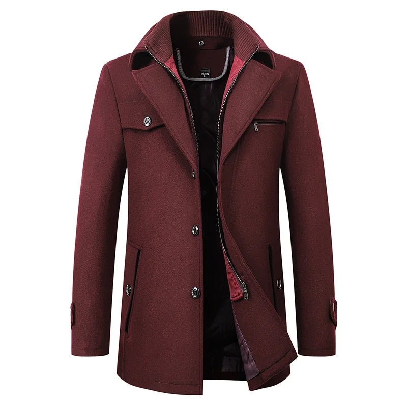 Jonas - Wasserdichte Business Winterjacke für Herren Detail