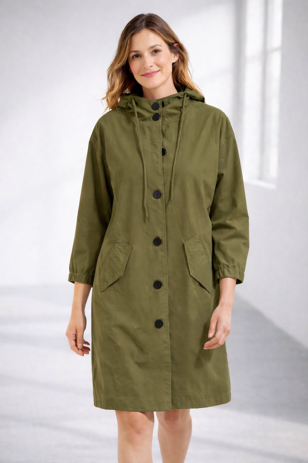 Jule - Lockere Kapuzenjacke für Damen Back