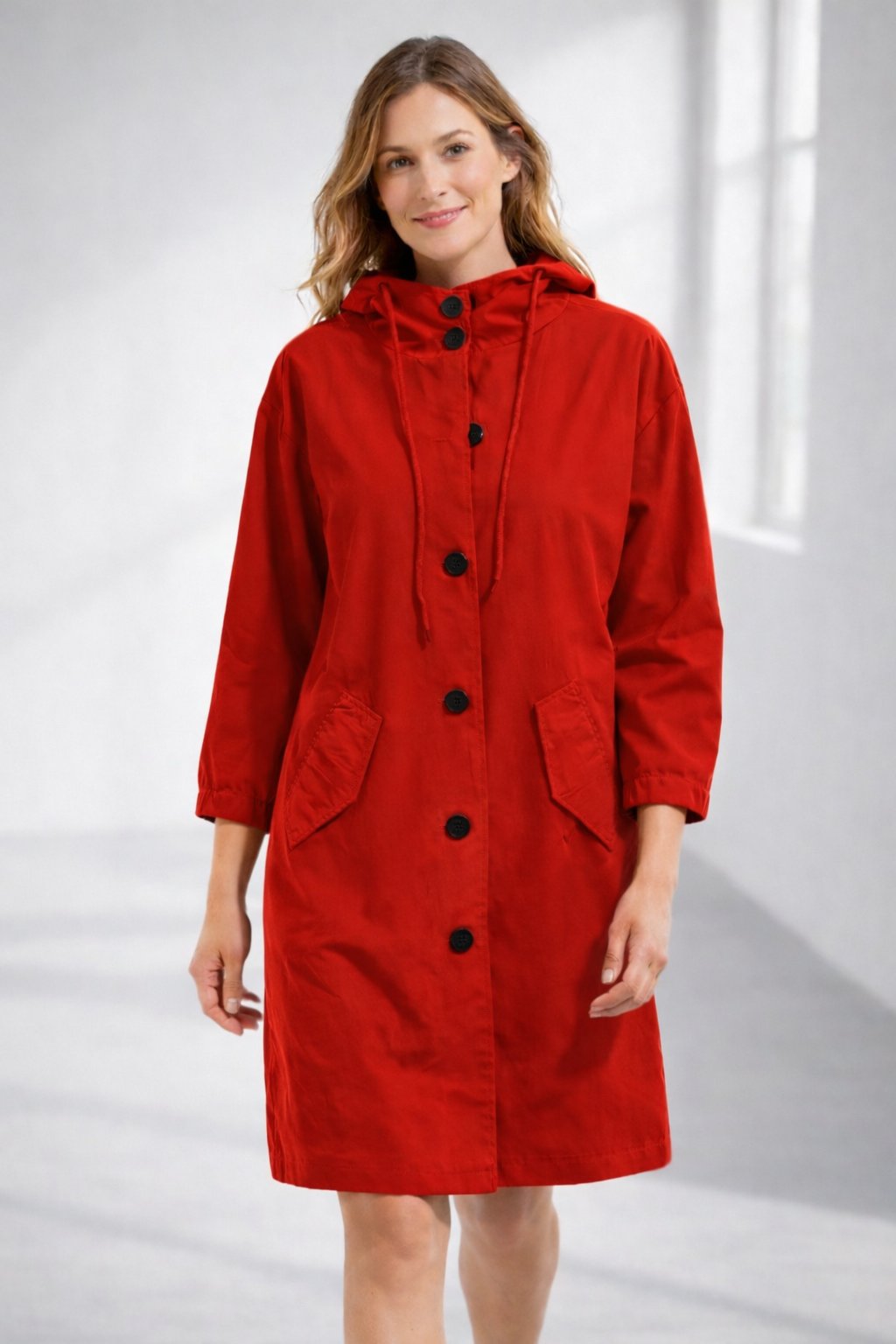 Jule - Lockere Kapuzenjacke für Damen Full