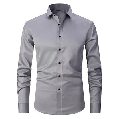 Lukas - Bügelfreies Herren Langarmhemd mit Slim Fit View 11