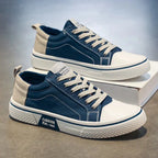 Canvas-Sneaker Low-Top mit Schnürung