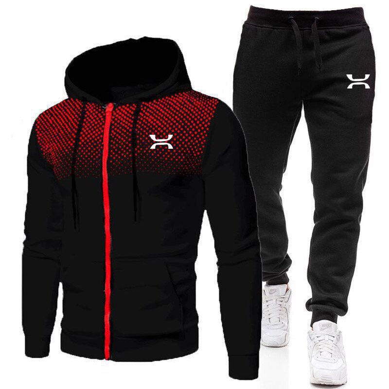 Nils - Sportlicher Herren Sportanzug mit Jogginghose Side