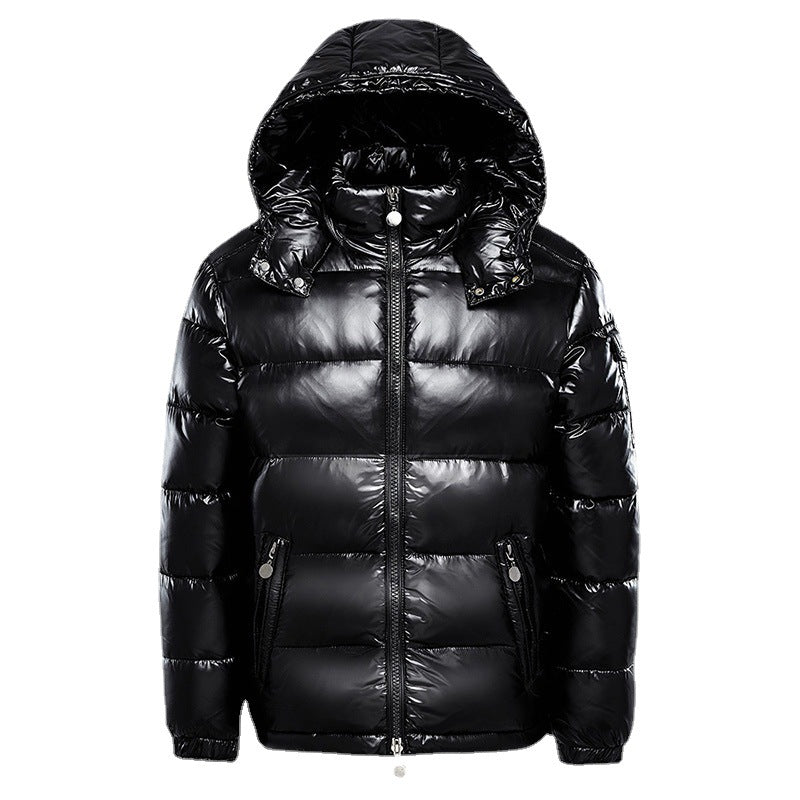 Winter Daunenjacke Herren | Gesteppt mit Kapuze