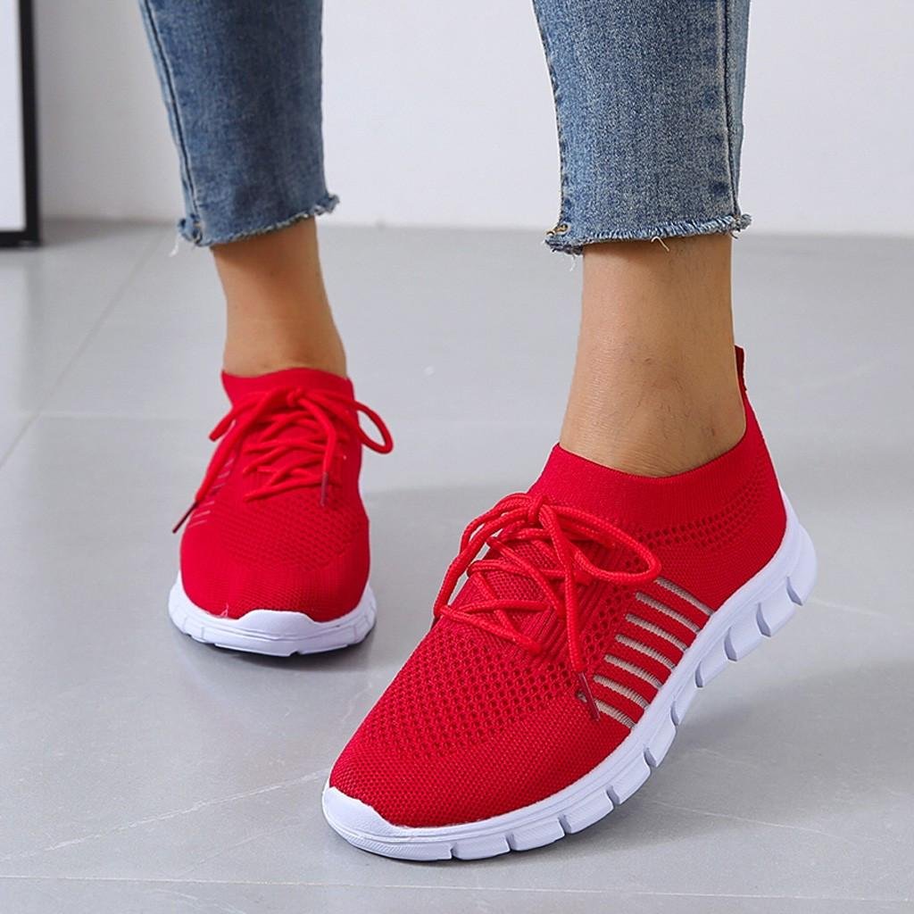 Stella - Sportliche Flyknit Sneaker für Damen Detail