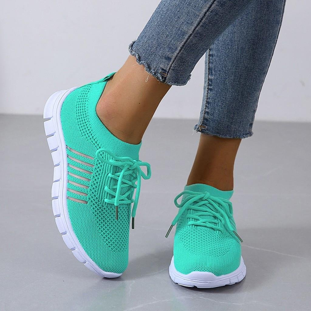 Stella - Sportliche Flyknit Sneaker für Damen Full