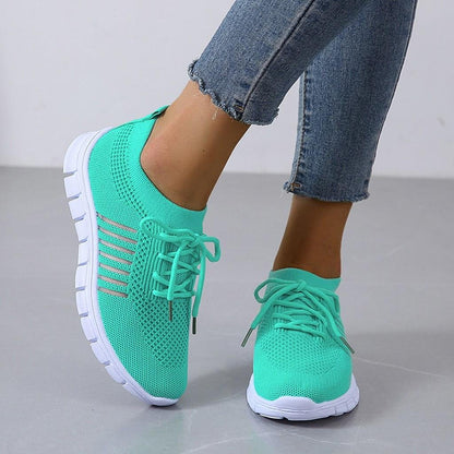 Stella - Sportliche Flyknit Sneaker für Damen Full