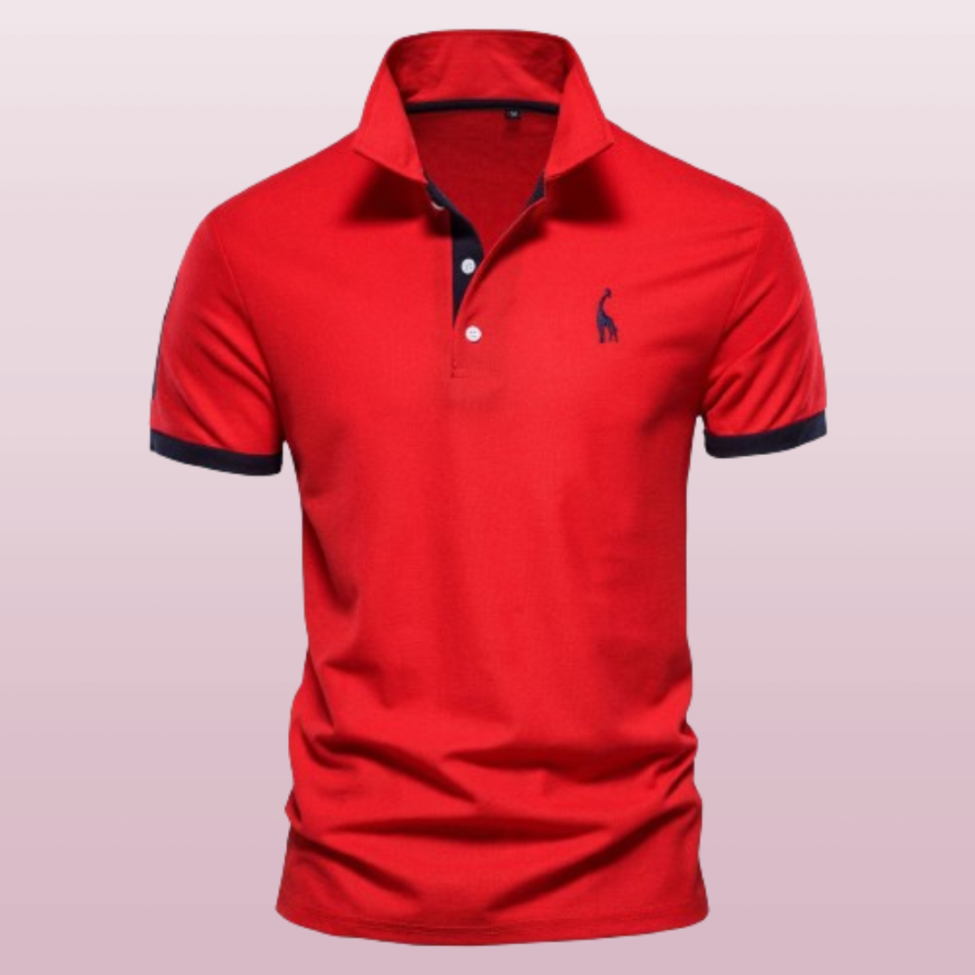 Stilvolles Poloshirt Herren Kurzarm mit Polokragen – Ansicht 5