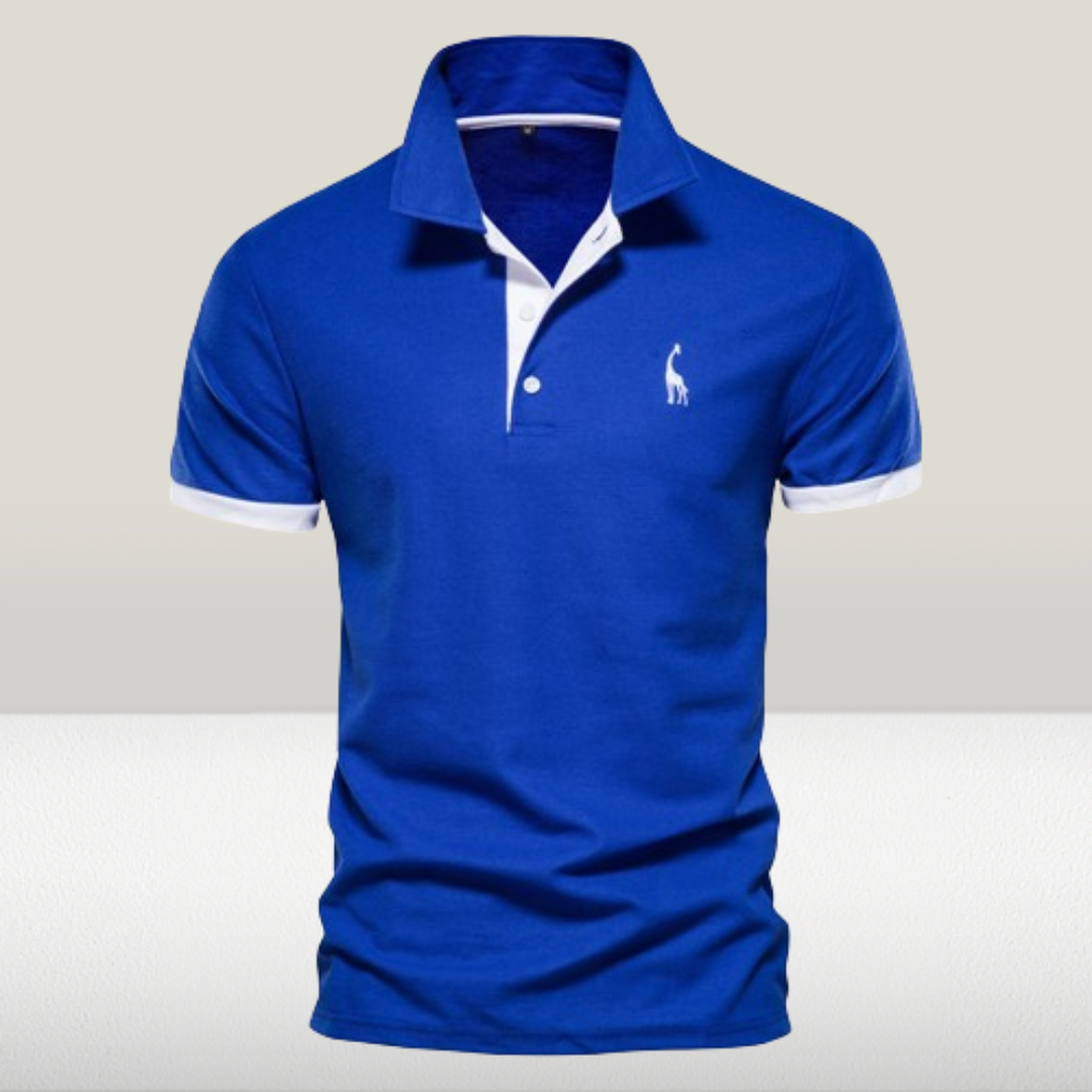 Stilvolles Poloshirt Herren Kurzarm mit Polokragen – Ansicht 6