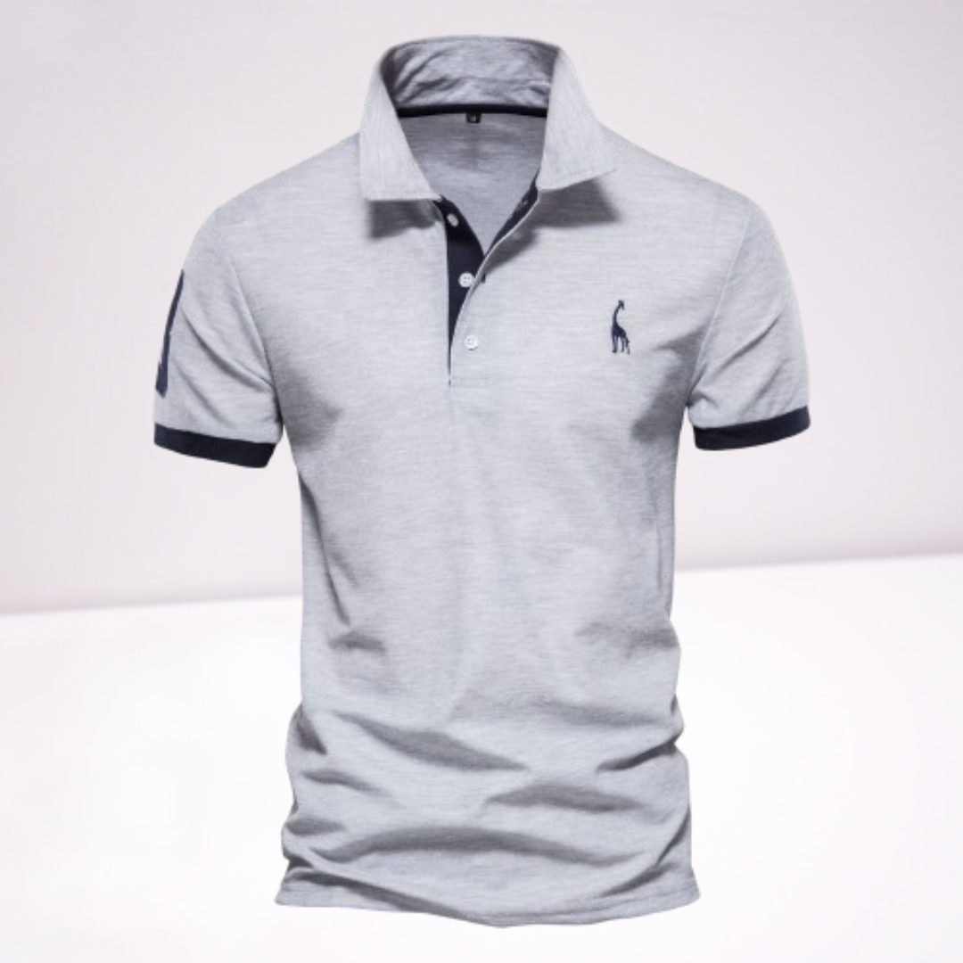 Stilvolles Poloshirt Herren Kurzarm mit Polokragen – Ansicht 7