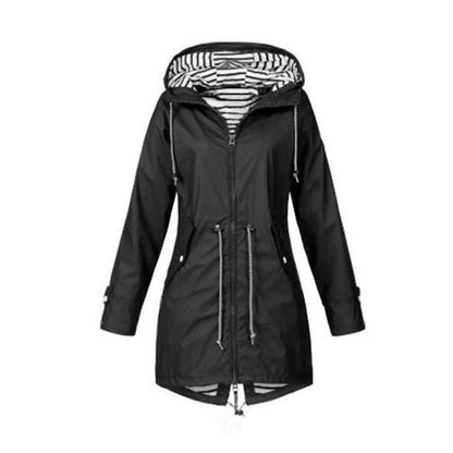 Thea - Wind- und wasserdichte Mackintosh-Jacke für Damen Angle
