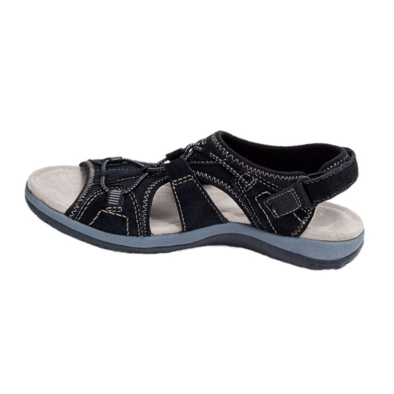 Orthopädische Sandalen mit Klettverschluss Riemen