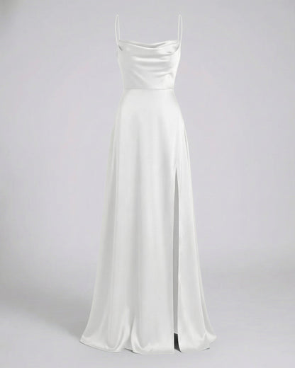 Violet - Elegantes Seiden Maxikleid für Damen Alternate